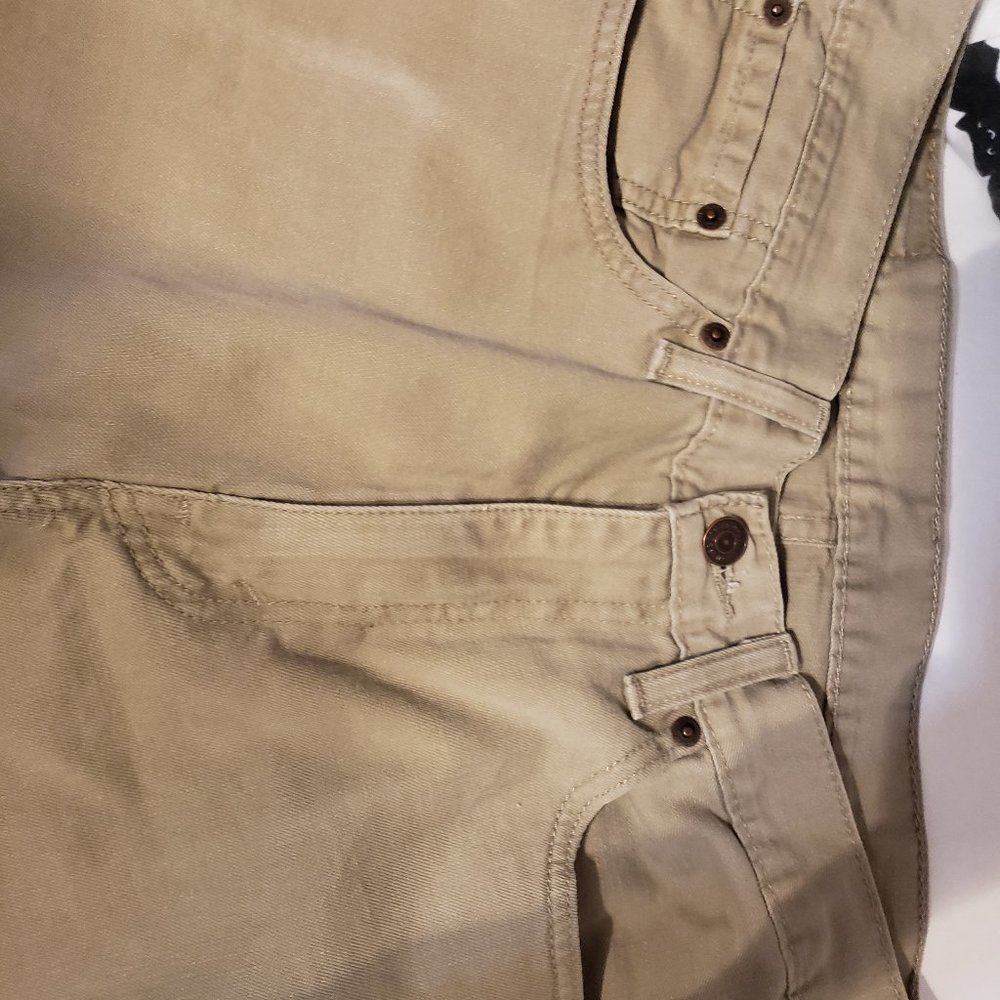 Levis mens tan jeans 33x32